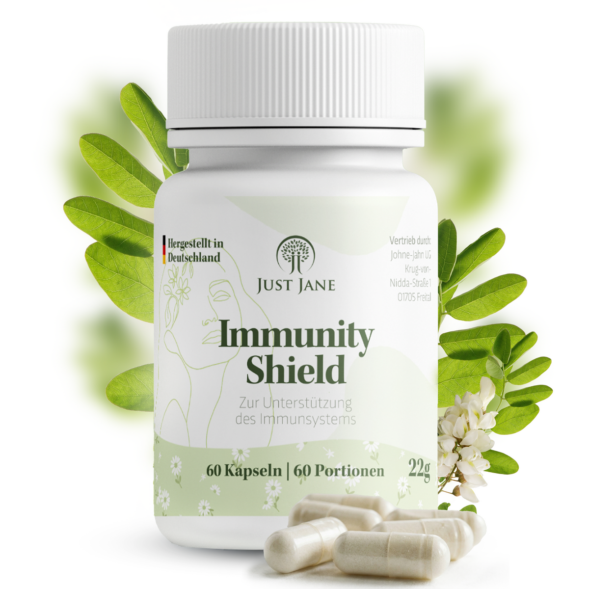 Immunity Shield – Abwehrkräfte stärken mit Zinkbisglycinat, Selen & Vitamin D3 für Mamas - Johne-Jahn GmbH
