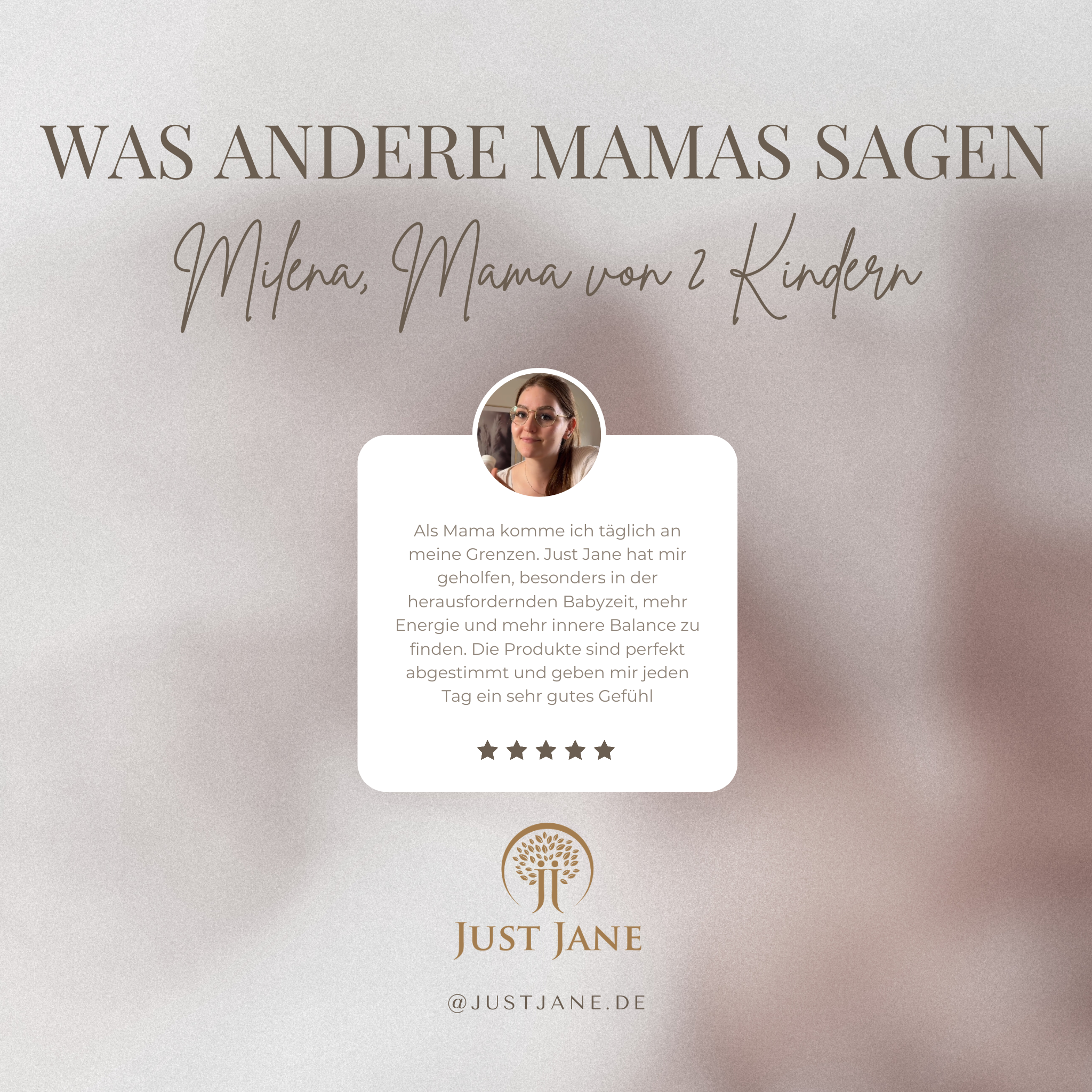 Kundenrezension von Milene zu Just Jane